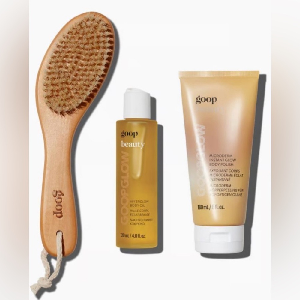 Goop Glow Afterglow Body Oil 180ML PLUS BRUSH NEW